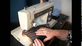 Demonstration Video of a Vintage Kenmore 15814100 Sewing Machine [upl. by Einaj588]