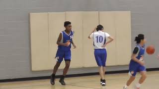 AK HAWKS VS WILDCATS  2022 YMCA WINTER COMP LEAGUE [upl. by Monjo]