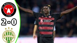 FC Midtjylland vs Ferencvaros 20 Highlights  Qualification Champions league 2024 eFootball Game [upl. by Adama386]