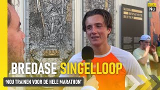 Nou trainen voor de hele marathon  Bredase Singelloop 2024 [upl. by Aicilaanna997]