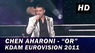 Chen Aharoni  quotOrquot  Live at Kdam Eurovision 2011  חן אהרוני  quotאורquot  קדם אירוויזיון 2011 HD [upl. by Catrina]