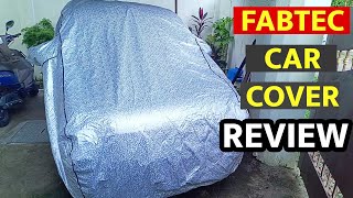 FABTEC Car Cover Review  Waterproof amp UV Light Protection Car Cover தமிழில் [upl. by Fitzsimmons]