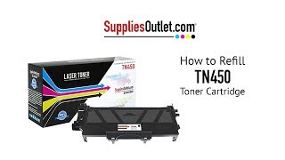 TN450 Toner Refill Tutorial [upl. by Chang]