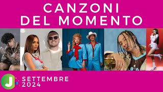 CANZONI DEL MOMENTO  SETTEMBRE 2024  Novità Hit Tormentoni Successi [upl. by Nomelif285]