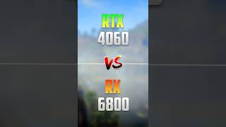 RTX 4060 vs RX 6800 [upl. by Aynek]