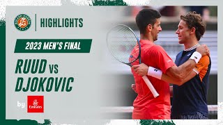 Djokovic vs Ruud Final Highlights  RolandGarros 2023 [upl. by Anaehs]