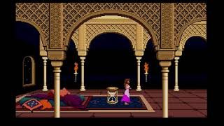 Prince of Persia 1990 MSDOS Walkthrough [upl. by Kristof860]