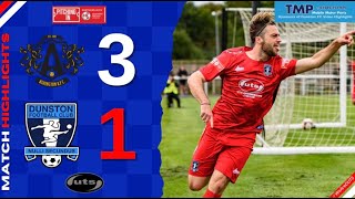 Ashington 3 Dunston UTS 1  Pitching In Northern Premier League Highlights [upl. by Ical]