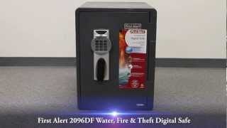 First Alert 2096DF Water Fire amp Theft Digital Safe [upl. by Raphaela]