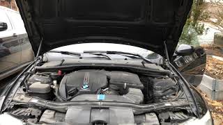 2011 BMW 335i N55 XDrive BMS Performance Air Intake Before And After Turbo Sound [upl. by Anwahsak]