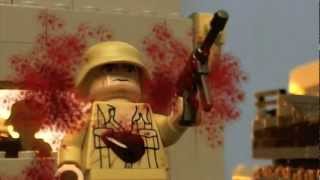 LEGO WW2 NORTH AFRICA BATTLE STOPMOTION [upl. by Regor972]