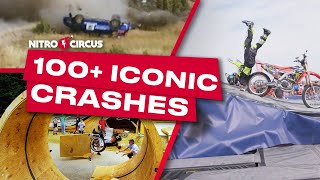 One Hundred of our Most Iconic Crashes [upl. by Alatea402]