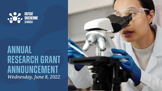 Defeat Duchenne Canada 2022 Research Grant Announcement [upl. by Romulus]