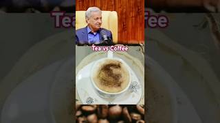 Tea vs Coffee kon sbse behatar tea streetfood drink cure shorts healthylifestyle [upl. by Ecinerev]