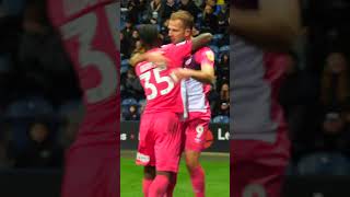 THE PASSION FROM JORDAN  Rhodes scores the equaliser vs Preston on Boxing Day [upl. by Argus]