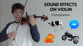 Sound Effects on Violin  Compilation [upl. by Nuzzi]