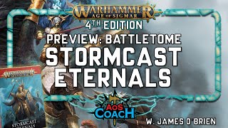 Stormcast Eternals Battletome Preview  AoS 4e [upl. by Enyamert418]