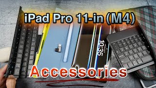 iPad Pro 11in M4 Accessories Basic Useful and Interesting [upl. by Oriel934]