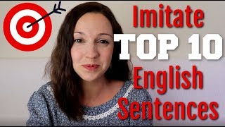 How to Pronounce TOP 10 English Sentences [upl. by Shaikh614]