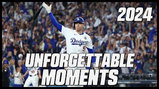 MLB  Unforgettable Moments 2024 [upl. by Cleopatre]