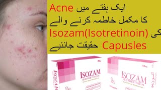 Isotretinoin Capsule Review  Treatment of Severe Acne Advantages and Disadvantages of Isotretinoin [upl. by Dewees]