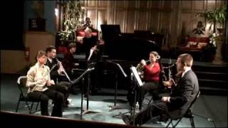 Dolce Suono Chamber Music Concert Series  Poulenc Sextet movement 2 [upl. by Gnuy]