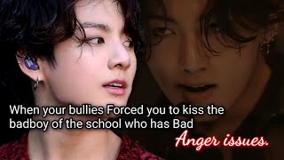 When your bullies Forced you to kiss the badboy of the school who has bad Anger issues [upl. by Armmat]