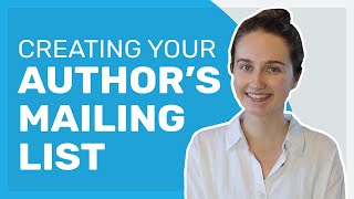 How to Build Your Authors Mailing List [upl. by Moonier]