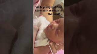 Spoon feed baby care newbornbaby nicu healthtips nicu healthtips viralvideo reels [upl. by Melita]