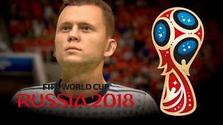 Denis Cheryshev ⚽️ All 4 Goals in 2018 World Cup Russia FIFA 18 Remake [upl. by Isus]