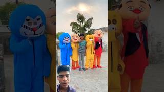 Ek sath kitne gode ha funny comedy doraemon teddy youtubeshorts shorts [upl. by Osanna]