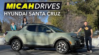 2022 Hyundai Santa Cruz  Family Pickup Review [upl. by Dranoc987]