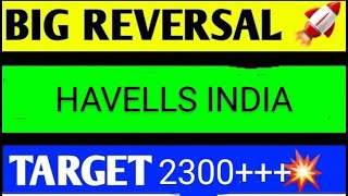 HAVELLS SHARE LATEST NEWS TODAYHAVELLS SHARE ANALYSIS HAVELLS SHARE TARGETHAVELLS SHARE NEWS [upl. by Luis]