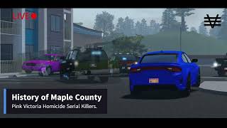 Three Lined V News 003  Investigating with MrSensitive23  Maple County  Roblox [upl. by Miarhpe]