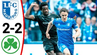 1 FC Magdeburg vs Fürth 22 All Goals and Extended Highlights [upl. by Nylsirk]