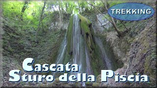 Cascata dello Sturo della Piscia con trekking ad anello  Sassoferrato AN Video Guida [upl. by Yssirk]