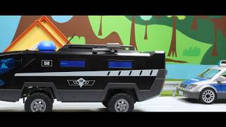 Einbruch im Museum Playmobil Film deutsch SEK Einsatz stop motion Polizei Gefängnis Kinderfilm [upl. by Nilved94]