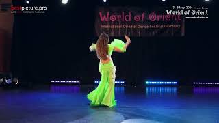 Alisha Amal 1Tabla auf World of Orient 2024  Bellydance [upl. by Tonjes]