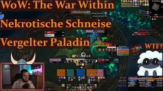 WoW TWW Mythic Dungeon  Vergelter Paladin ilvl 600  Nekrotische Schneise in ganz wild [upl. by Darrick]