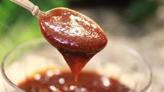 Homemade BBQ Sauce Taste the Smoky Goodness 🔥  Chef Tips [upl. by Llehsor]