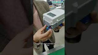 Battery Replacement of small size Prepaid IC card water meter [upl. by Midge]