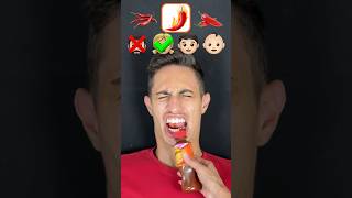 Quem vai comer a pimenta ardida😱 shorts challenge [upl. by Garret]