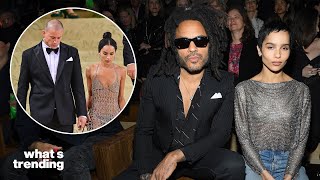 Lenny Kravitz DISAPPROVES Of Zoe and Channing Tatums Engagement [upl. by Gilberta]