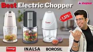 Best Electric Chopper In India 2022 💥 Top 5 Vegetable Choppers From Top Brands 💥 [upl. by Labaw]