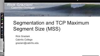 Segmentation and TCP Maximum Segment Size [upl. by Htezzil]