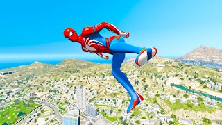 GTA 5 Epic Ragdoll GREEN SPIDERMAN VS RED MINIONVS GREEN HULK Euphoria Physics amp Funny Fails [upl. by Redmer158]