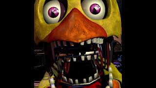 Withered Chica FNaF in Real Time Voice Line Animated [upl. by Raynold12]