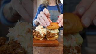 Barbecued Pulled Pork Sliders [upl. by Atteuqahs]