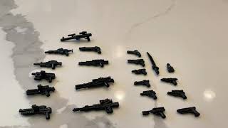 Every gun from brickarms blaster pack nova [upl. by Nnave]