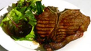 Grilling Juicy TBone Steak On The Barbecue  Recipe [upl. by Nnaer]